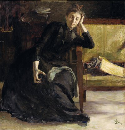 The Artist Eva Bonnier by Rickard Bergh